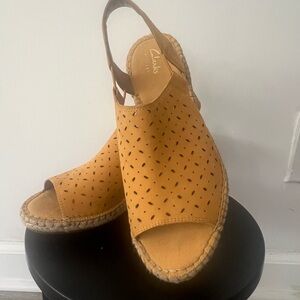 Clark’s wedge sandals